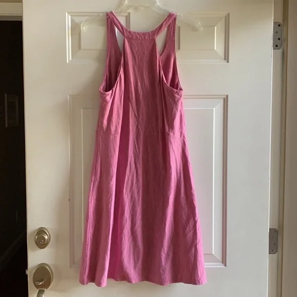 Mountain Khakis Size Large Pink Racerback Dress with Built In Bra - Picture 2 of 4